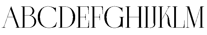 Celion Font UPPERCASE