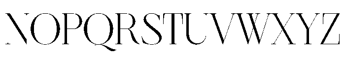 Celion Font UPPERCASE