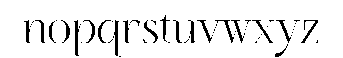 Celion Font LOWERCASE