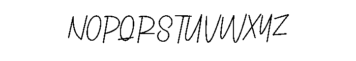 Cellieboy Font UPPERCASE