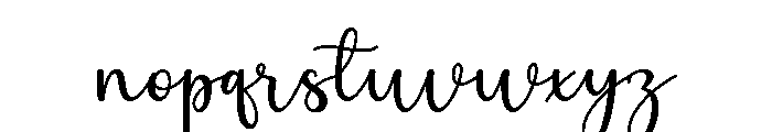 Celline-Regular Font LOWERCASE