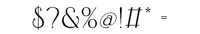 Celostina Font OTHER CHARS