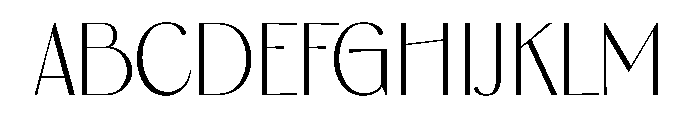 Celostina Font UPPERCASE