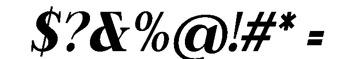 Celtasy Solaria Black Italic Font OTHER CHARS