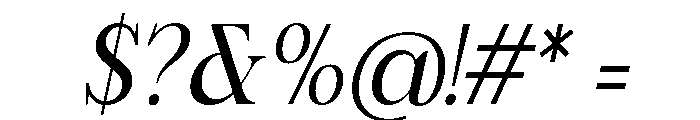 Celtasy Solaria Italic Font OTHER CHARS