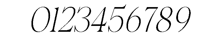 Celtasy Solaria Thin Italic Font OTHER CHARS