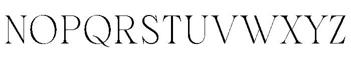 Celtasy Solaria Thin Font UPPERCASE