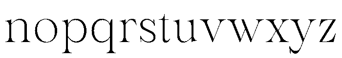 Celtasy Solaria Thin Font LOWERCASE