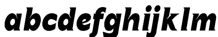 Celvor Edition Black Italic FONT