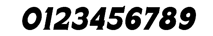 Celvor Edition Bold Italic Font OTHER CHARS