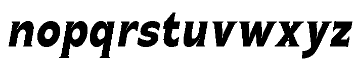 Celvor Edition ExtBd Ita Font LOWERCASE