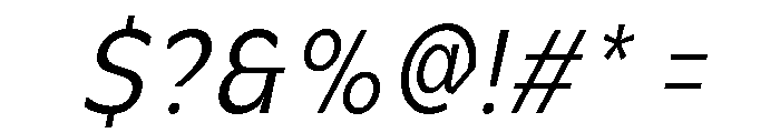 Celvor Edition ExtLt Ita Font OTHER CHARS