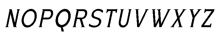 Celvor Edition ExtLt Ita Font UPPERCASE