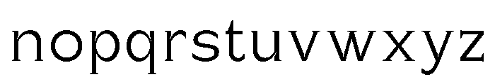 Celvor Edition Extra Light Font LOWERCASE