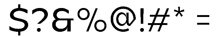 Celvor Edition Light Font OTHER CHARS