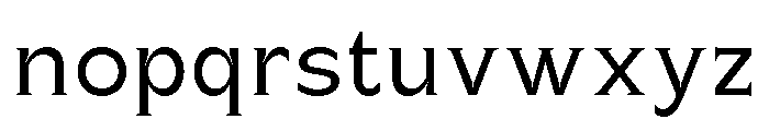 Celvor Edition Light Font LOWERCASE