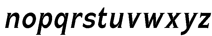 Celvor Edition Medium Italic Font LOWERCASE