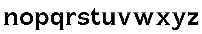 Celvor Edition Medium Font LOWERCASE