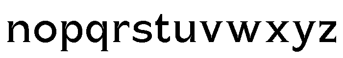 Celvor Edition Regular Font LOWERCASE