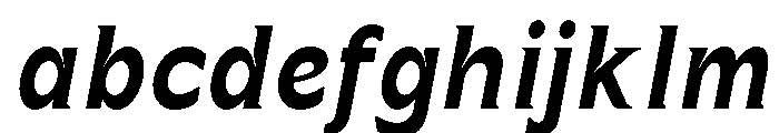 Celvor Edition Semi Bold Italic FONT