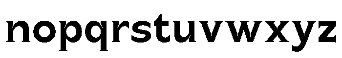 Celvor Edition Semi Bold Font LOWERCASE
