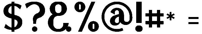 Cemanni Pro Font OTHER CHARS