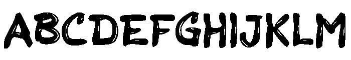 Cempe Font UPPERCASE