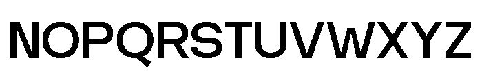 Cendrick Node Regular Font UPPERCASE