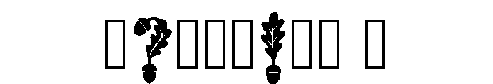 Centr Regular Font OTHER CHARS