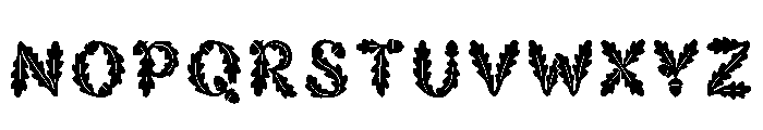 Centr Regular Font UPPERCASE