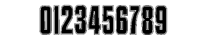 Central Jersey Regular Font OTHER CHARS