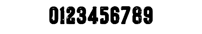 Centro Western Regular Font OTHER CHARS
