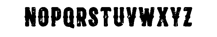 Centro Western Regular Font UPPERCASE