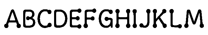 Cepha Regular Font UPPERCASE