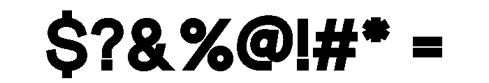 Cerignola Black Font OTHER CHARS