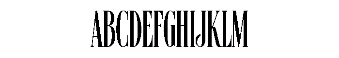 Cervelique Font UPPERCASE