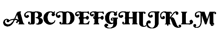 Cervellia Font UPPERCASE