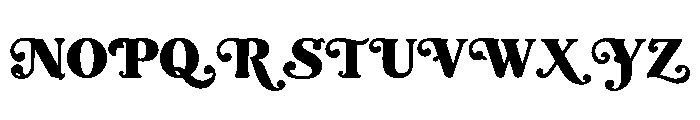 Cervellia Font UPPERCASE
