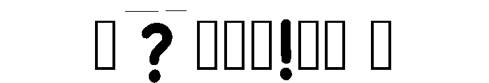 Cerys Regular Font OTHER CHARS