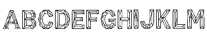 Ceryx Regular Font UPPERCASE