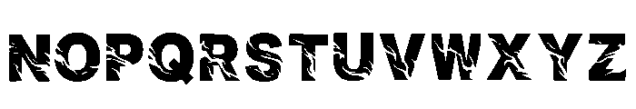 Cesar Regular Font UPPERCASE