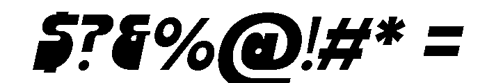 Cessier Italic Font OTHER CHARS