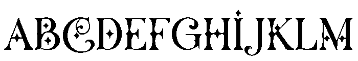 Cethique Font UPPERCASE