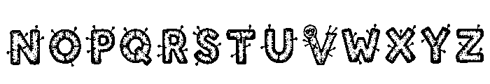 Cetti Regular Font LOWERCASE
