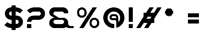 Cexoma Font OTHER CHARS