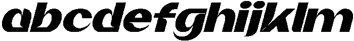 CEASE EXCESS BOLD ITALIC otf (700) FONT