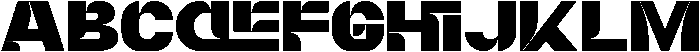 CEASE EXCESS BOLD otf (700) Font UPPERCASE