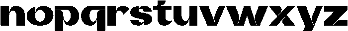 CEASE EXCESS BOLD otf (700) Font LOWERCASE
