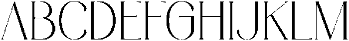 CERAGLOW Regular otf (400) Font UPPERCASE