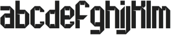 CEURETAS otf (400) Font LOWERCASE